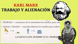 MARX ALIENACION CLASES SOCIALES [upl. by Mulderig]