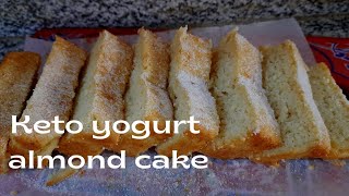 Keto Yogurt Almond Cake [upl. by Adnema606]