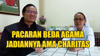 PACARAN BEDA AGAMA JADIANNYA AMA CHARITAS [upl. by Pernick947]