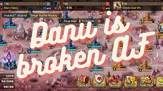 Light Asura is broken  F2P G1 SIEGE  Raemalay v 一本熊 v Greek God VN [upl. by Aticilef]