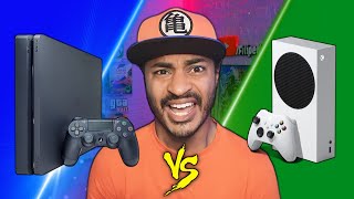 Qual você escolhe PS4 ou Xbox Series S [upl. by Danas]