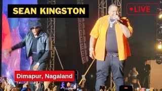 Sean Kingston LIVE singing quotBeautiful Girlsquot amp quotEenie Meeniequot  Dimapur Nagaland [upl. by Doty573]