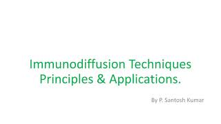 Immunodiffusion techniques part 2 [upl. by Nigrom698]