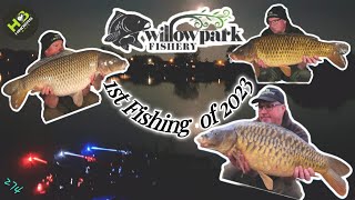 274 Willow Park Fishery 1st Fishing Of 2023 [upl. by Aihsa]