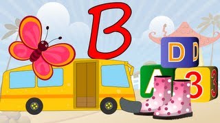 Learn About The Letter B  Preschool Activity  HooplaKidz [upl. by Odilia209]