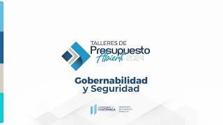 Gobernabilidad y Seguridad [upl. by Mannos]