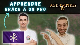 Quand les Byzantins sont joués par un pro  Une game INCROYABLE  Cast Age of Empires IV [upl. by Nnaycnan]