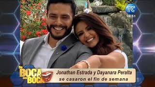 Así fue la boda de Dayanara Peralta y Jonathan Estrada [upl. by Etna859]