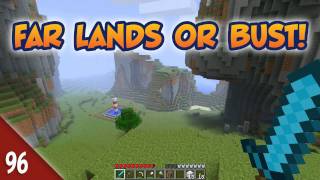 Minecraft Far Lands or Bust  096  The 292202 Monument [upl. by Naved]