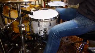 14x08quot VMS Vintage Mahogany Snare [upl. by Ailemor591]