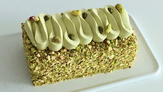 Best Pistachio Cake Recipe  최고의 피스타치오 케이크 레시피 [upl. by Silberman]