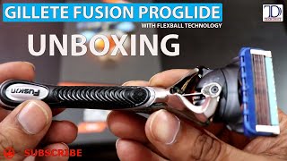 Gillete Fusion ProGlide Unboxing  Best Razor for Shaving [upl. by Adaiha]