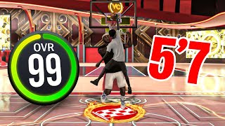 I took my 57 LEGEND SLASHER to the COMP STAGE with RANDOMS in NBA 2K24 [upl. by Ita680]