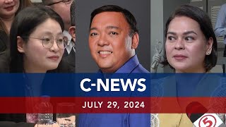 UNTV CNEWS  July 29 2024 [upl. by Head]