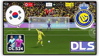 Dream league Soccer 2024  penalty shootout  Korea Republic vs Al Nassr  DLS 2024 [upl. by Jesse]