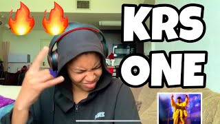 KRS ONE “ MC’S ACT LIKE THEY DON’ T KNOW “ REACTION [upl. by Marje]