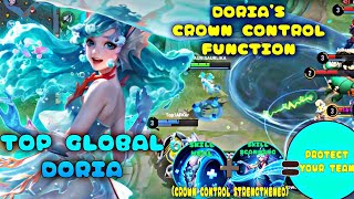 HONOR OF KINGS  DORIA GAMEPLAY II TOP GLOBAL DORIA HOK I DORIA AND 4 MAGE ALL LANE [upl. by Welbie159]