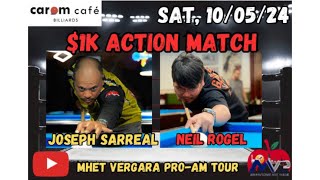 1K Action Match Joseph Sarreal 556 vs Neil Rogel 561 [upl. by Mw]