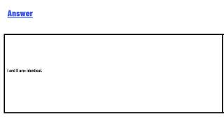 I and II are constitutional isomers enantiomers identical diastereomers not isomeric [upl. by Enar]