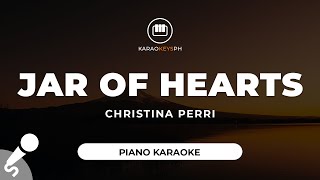 Jar Of Hearts  Christina Perri Piano Karaoke [upl. by Gnuoy623]