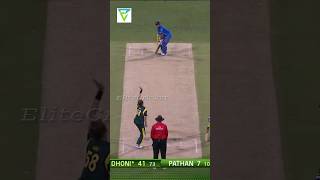 MS Dhoni vs Brett Lee  MS Dhoni smashing sixes against the worlds fastest bowler dhoni msdhoni [upl. by Chic]