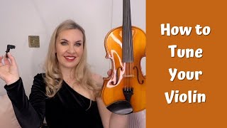 How to tune your violin  in realtime [upl. by Levesque772]