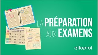 La préparation aux examens  Trucs et conseils  Alloprof [upl. by Lleznov]