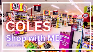 Shop with ME COLES  Coles Australia  Grocery Shopping [upl. by Langill]