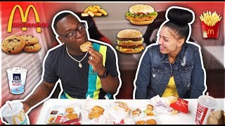 EPIC MCDONALDS MUKBANG  STORYTIME ABOUT OUR RELATIONSHIP VERY PERSONAL [upl. by Weiman]