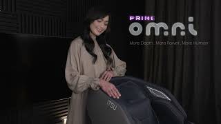 Prime Omni Massage Chair  Upgraded 4D Massage Technology for Ultimate Relaxation [upl. by Smart]