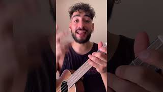 Cancion principiantes ukelele  Fuentes de Ortiz Ed Maverick tutorial como tocar la canción ukelele [upl. by Helli]