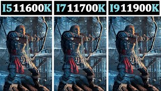 Intel I5 11600K vs I7 11700K vs I9 11900K  4K Ultrawide 1440P 1080P [upl. by Dnilasor]