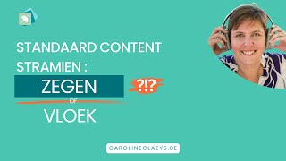 Standaard content stramien zegen of vloek [upl. by Garrity]