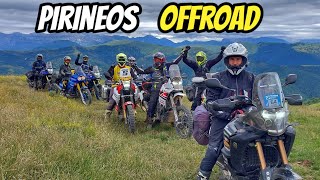 🤢AFRICA TWIN PESA DEMASIADO para estas PISTAS de PIRINEOS RUTA OFFROAD  MIRADORES de ORDESA en 4x4 [upl. by Euqinehs213]