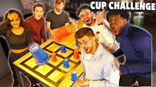 LE MEILLEUR JEU À FAIRE ENTRE AMIS Flip Cup Morpion [upl. by Atnahsa]