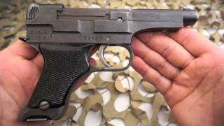 Japanese Type 94 Nambu 8mm Service Pistol Overview  Texas Gun Blog [upl. by Asiruam]