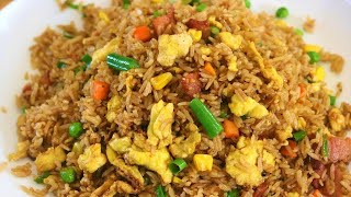 BETTER THAN TAKEOUT AND EASY  Egg Fried Rice Recipe [upl. by Oswal]