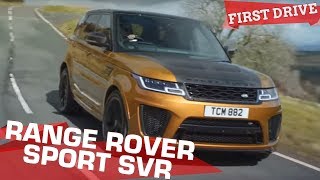 Range Rover Sport SVR  The Baap of Brraap  First Drive Review ZigWheelscom [upl. by Helene484]