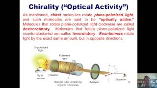 Chapter 5 – Stereochemistry Part 2 of 6 [upl. by Ambur]