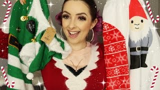 Christmas Sweaters HAUL [upl. by Ayocal]