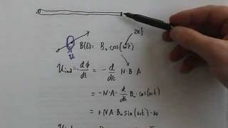 Übung Elektrizitätslehre magnetisches Störfeld 8 [upl. by Neenahs393]