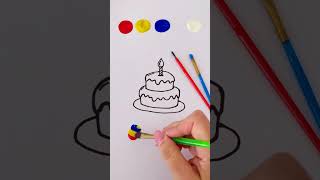 Learn to Paint kidslearning learningthroughplay educational painting kidsactivities colors [upl. by Allissa]