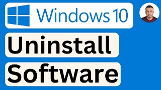 How to Uninstall Software in Windows 10 [upl. by Loats246]