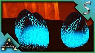 STEALING OUR FIRST LIGHTNING WYVERN EGGS WITH A SNOW OWL  Ark Survival Evolved Cluster E20 [upl. by Doughty]