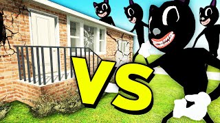 CARTOON CAT vs DESTRUCTIBLE HOUSE Gmod Sandbox Nextbot Army [upl. by Bridgid]