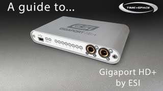 ESI Gigaport HD USB Audio Interface for Digital DJs [upl. by Mikah]