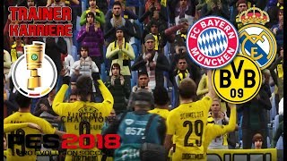 DORTMUND UNSER SCHRECKEN  ☠️😱🔥 PES 18 Trainerkarriere 020  Bundesliga  FC Bayern München [upl. by Ainirtac]