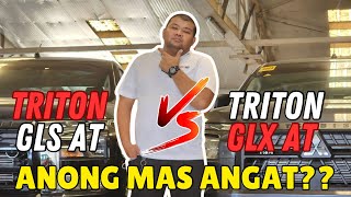 COMPARISON VIDEO NG 2024 TRITON GLX AND GLS 4X2 AT TARA PANOORIN NATIN [upl. by Aihsitan]