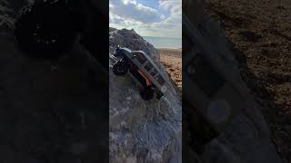 Crazy steep climb rockvan crawler ftx absima trx4m offroad hobbyplus [upl. by Neilla776]