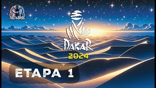 Portugueses no Dakar 2024 Live Etapa 1 [upl. by Kcirddet]